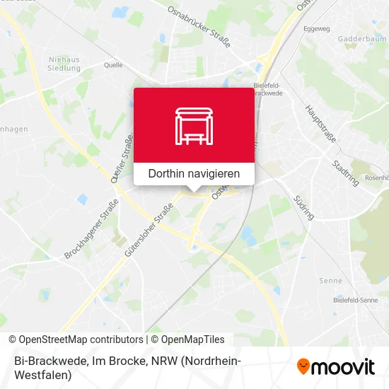 Bi-Brackwede, Im Brocke Karte