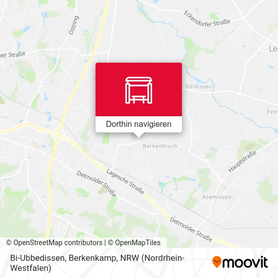 Bi-Ubbedissen, Berkenkamp Karte