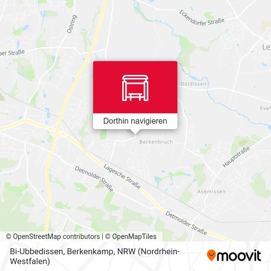 Bi-Ubbedissen, Berkenkamp Karte