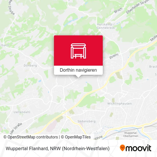 Wuppertal Flanhard Karte