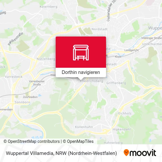 Wuppertal Villamedia Karte