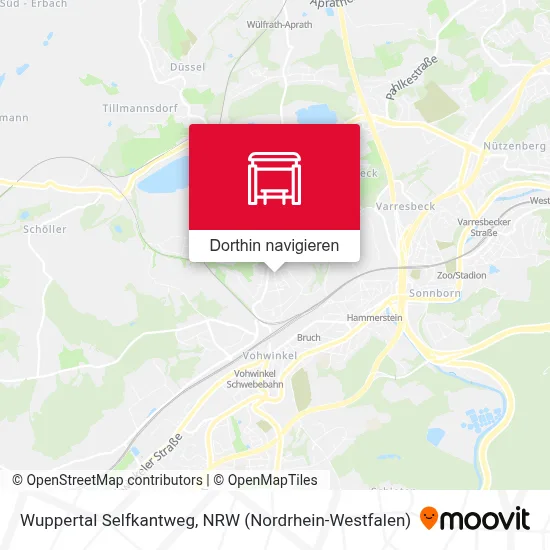 Wuppertal Selfkantweg Karte