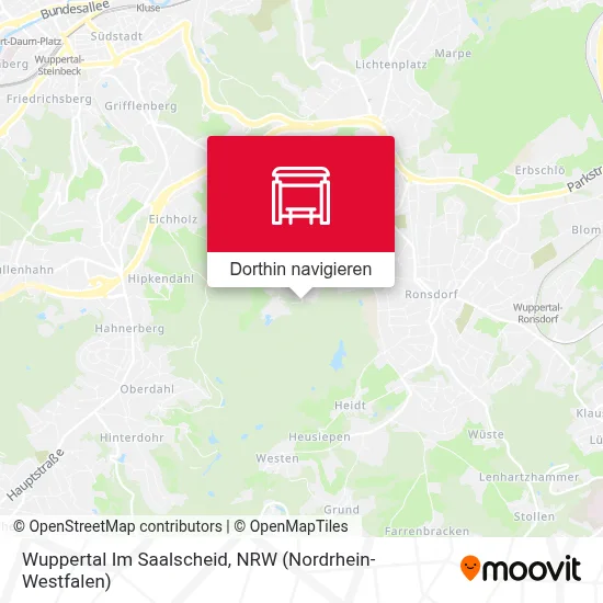 Wuppertal Im Saalscheid Karte