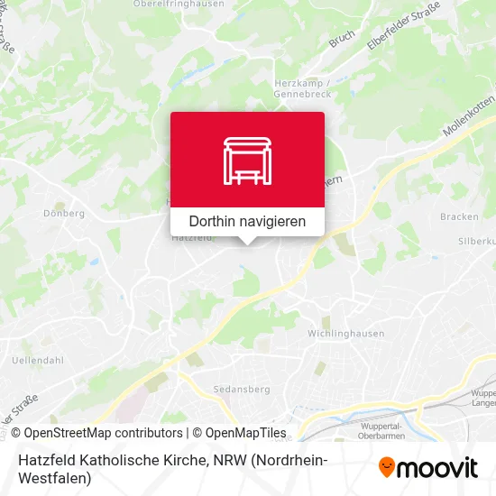 Hatzfeld Katholische Kirche Karte