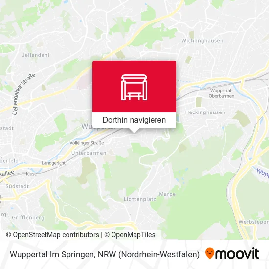 Wuppertal Im Springen Karte