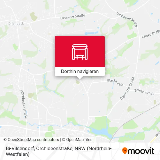 Bi-Vilsendorf, Orchideenstraße Karte