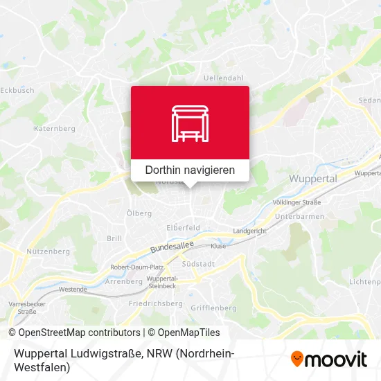 Wuppertal Ludwigstraße Karte