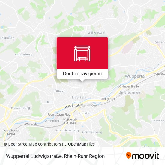 Wuppertal Ludwigstraße Karte