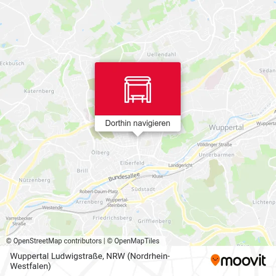 Wuppertal Ludwigstraße Karte