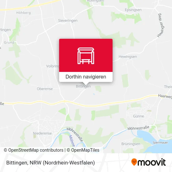 Bittingen Karte
