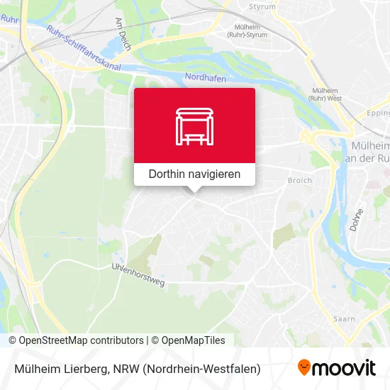 Mülheim Lierberg Karte