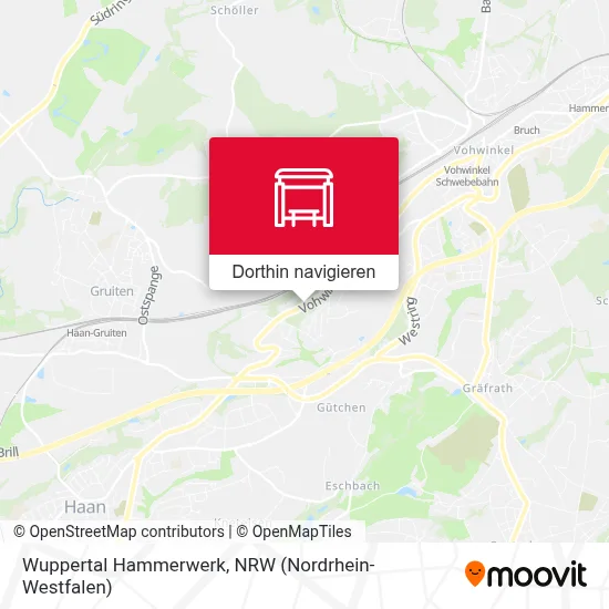Wuppertal Hammerwerk Karte
