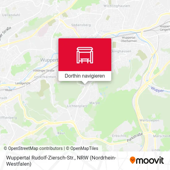 Wuppertal Rudolf-Ziersch-Str. Karte