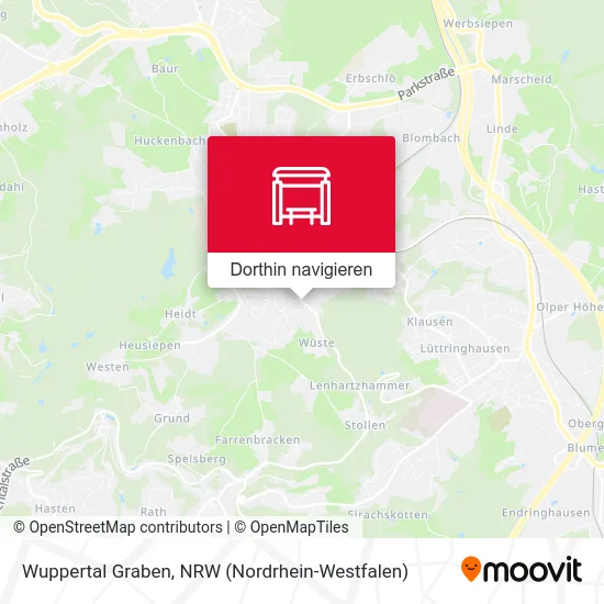 Wuppertal Graben Karte
