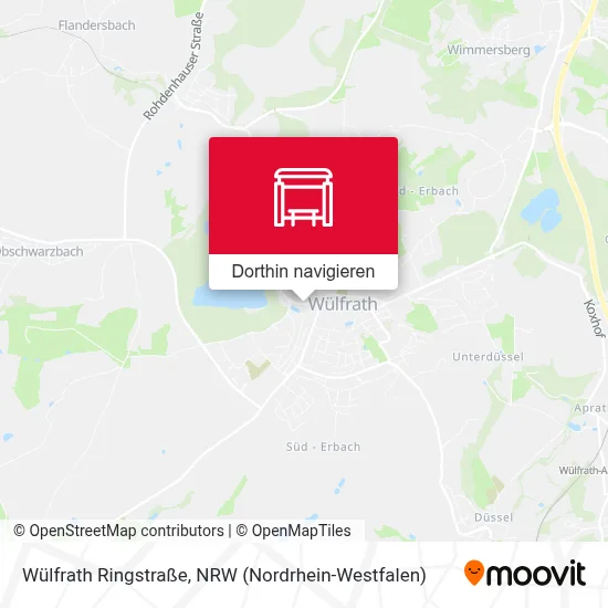 Wülfrath Ringstraße Karte