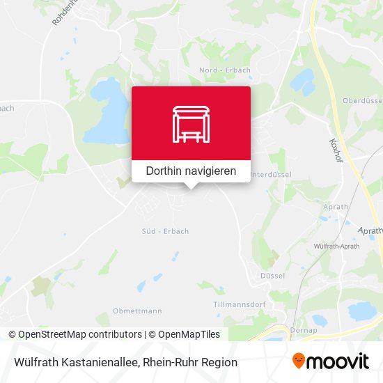 Wülfrath Kastanienallee Karte