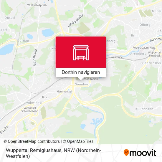 Wuppertal Remigiushaus Karte