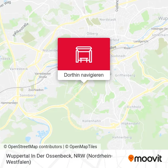 Wuppertal In Der Ossenbeck Karte