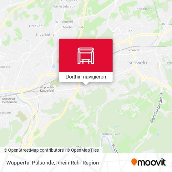 Wuppertal Pülsöhde Karte
