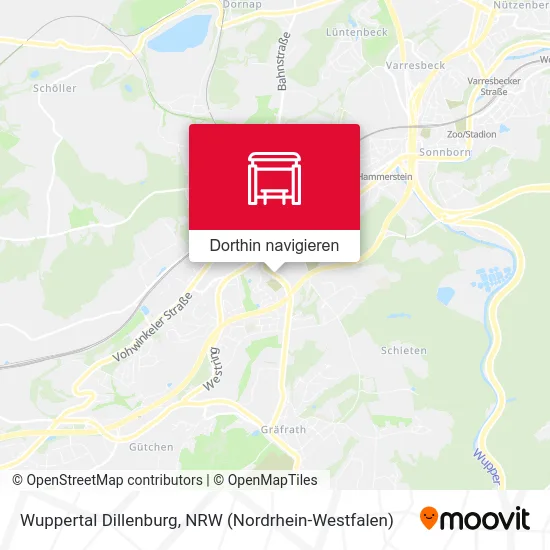 Wuppertal Dillenburg Karte
