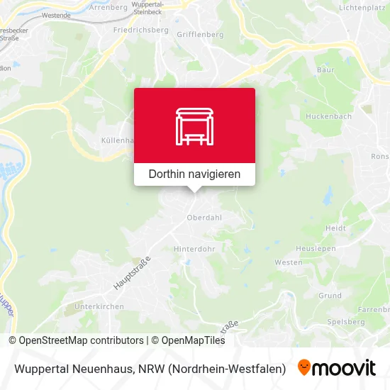 Wuppertal Neuenhaus Karte
