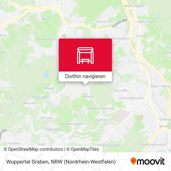 Wuppertal Graben Karte