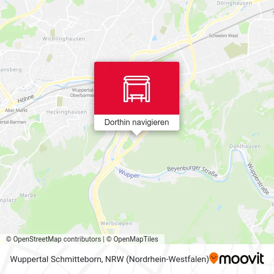Wuppertal Schmitteborn Karte