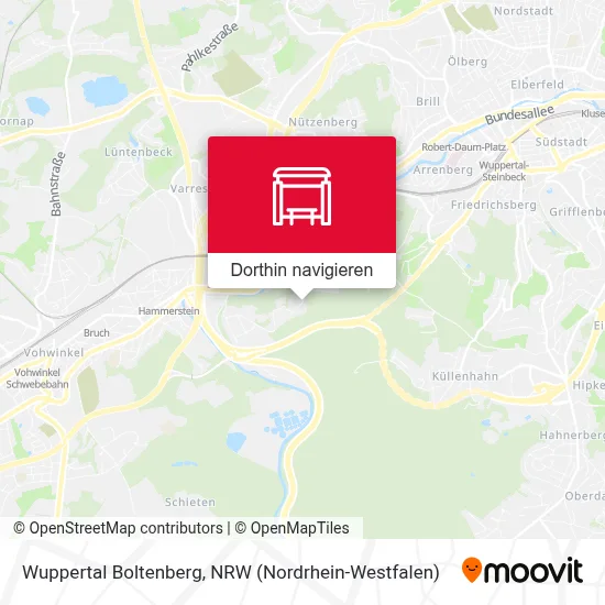 Wuppertal Boltenberg Karte