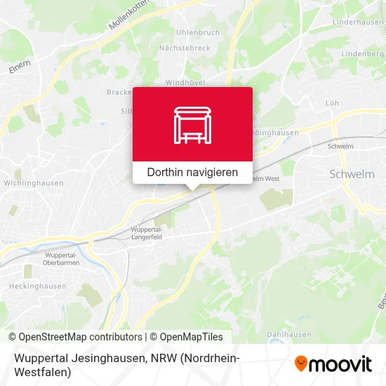 Wuppertal Jesinghausen Karte