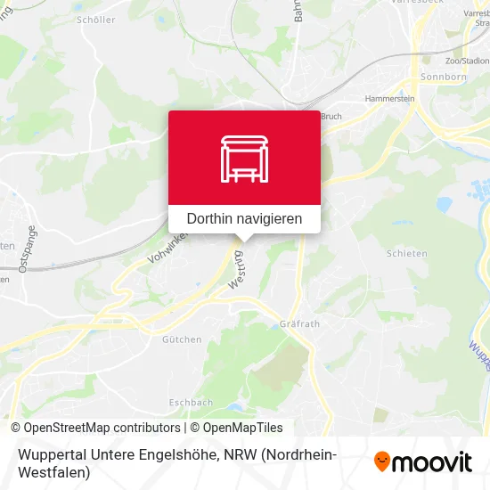 Wuppertal Untere Engelshöhe Karte