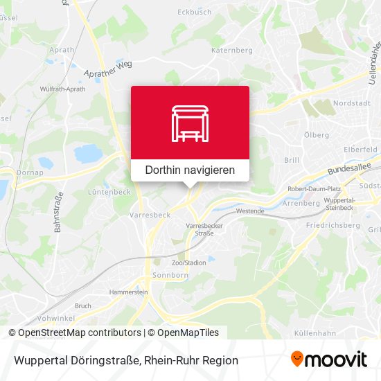 Wuppertal Döringstraße Karte