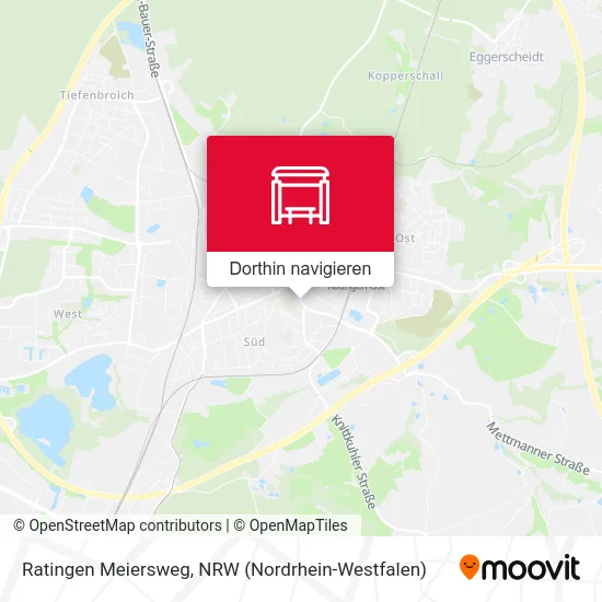Ratingen Meiersweg Karte