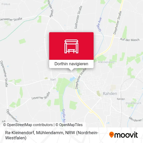 Ra-Kleinendorf, Mühlendamm Karte