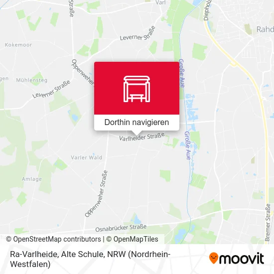 Ra-Varlheide, Alte Schule Karte