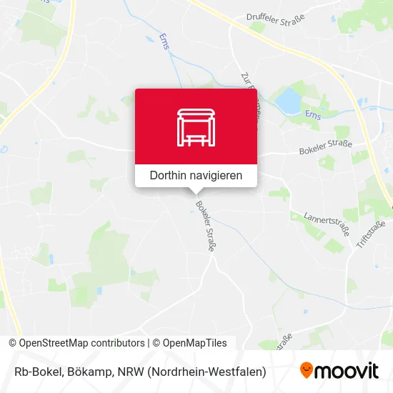 Rb-Bokel, Bökamp Karte