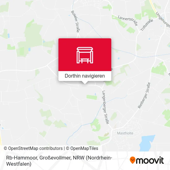 Rb-Hammoor, Großevollmer Karte