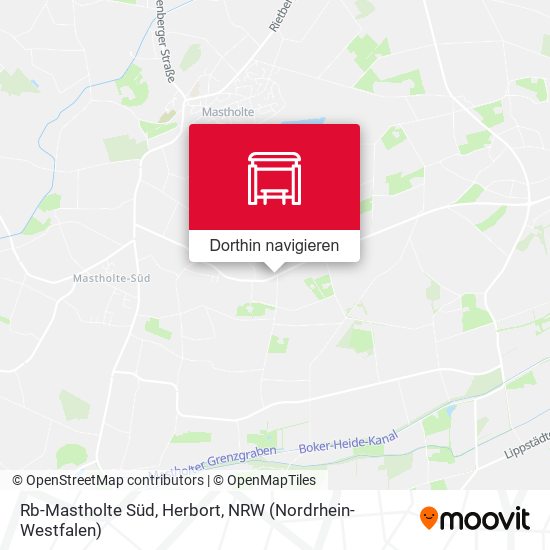 Rb-Mastholte Süd, Herbort Karte