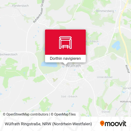 Wülfrath Ringstraße Karte