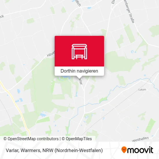 Varlar, Warmers Karte