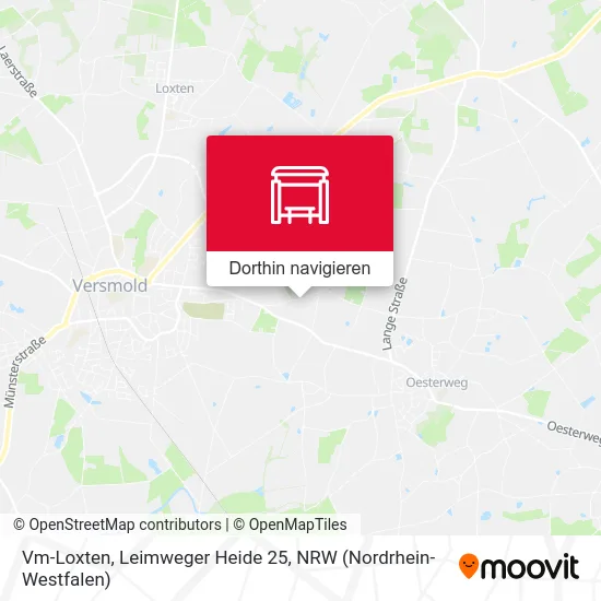 Vm-Loxten, Leimweger Heide 25 Karte