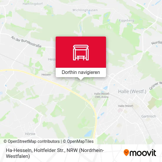 Ha-Hesseln, Holtfelder Str. Karte