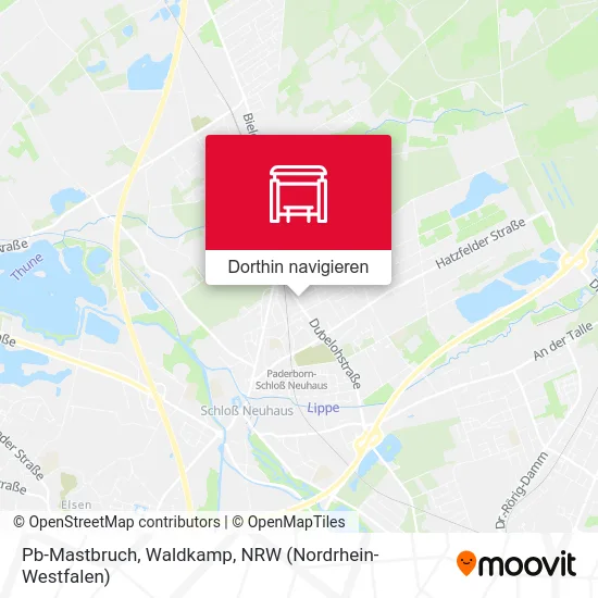 Pb-Mastbruch, Waldkamp Karte