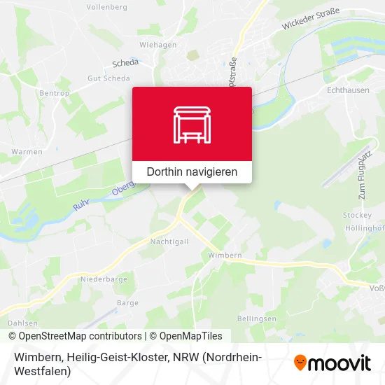 Wimbern, Heilig-Geist-Kloster Karte