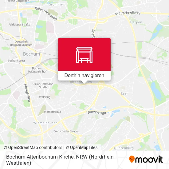 Bochum Altenbochum Kirche Karte