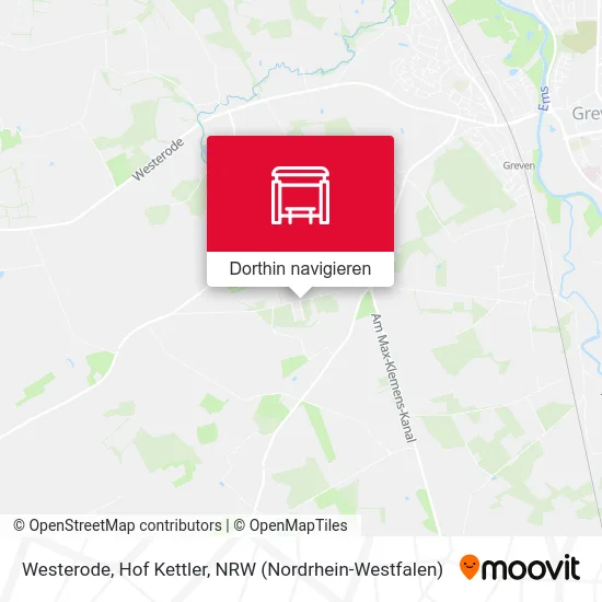 Westerode, Hof Kettler Karte