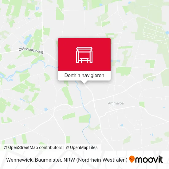 Wennewick, Baumeister Karte