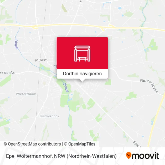 Epe, Wöltermannhof Karte