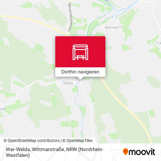 War-Welda, Wittmarstraße Karte
