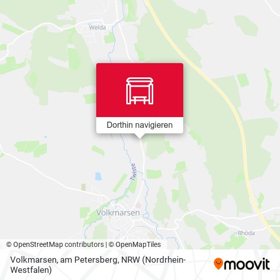 Volkmarsen, am Petersberg Karte