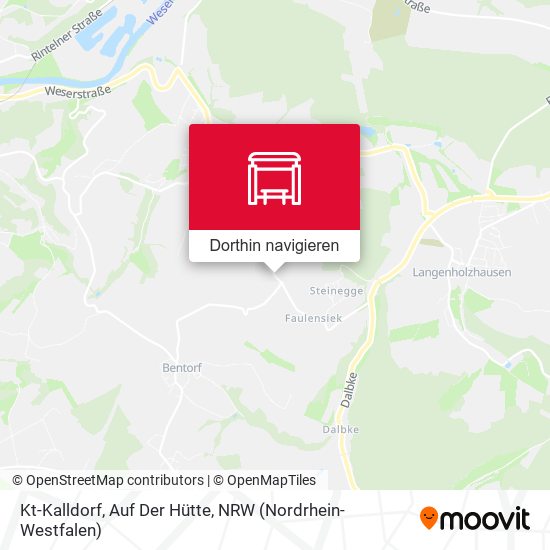 Kt-Kalldorf, Auf Der Hütte Karte